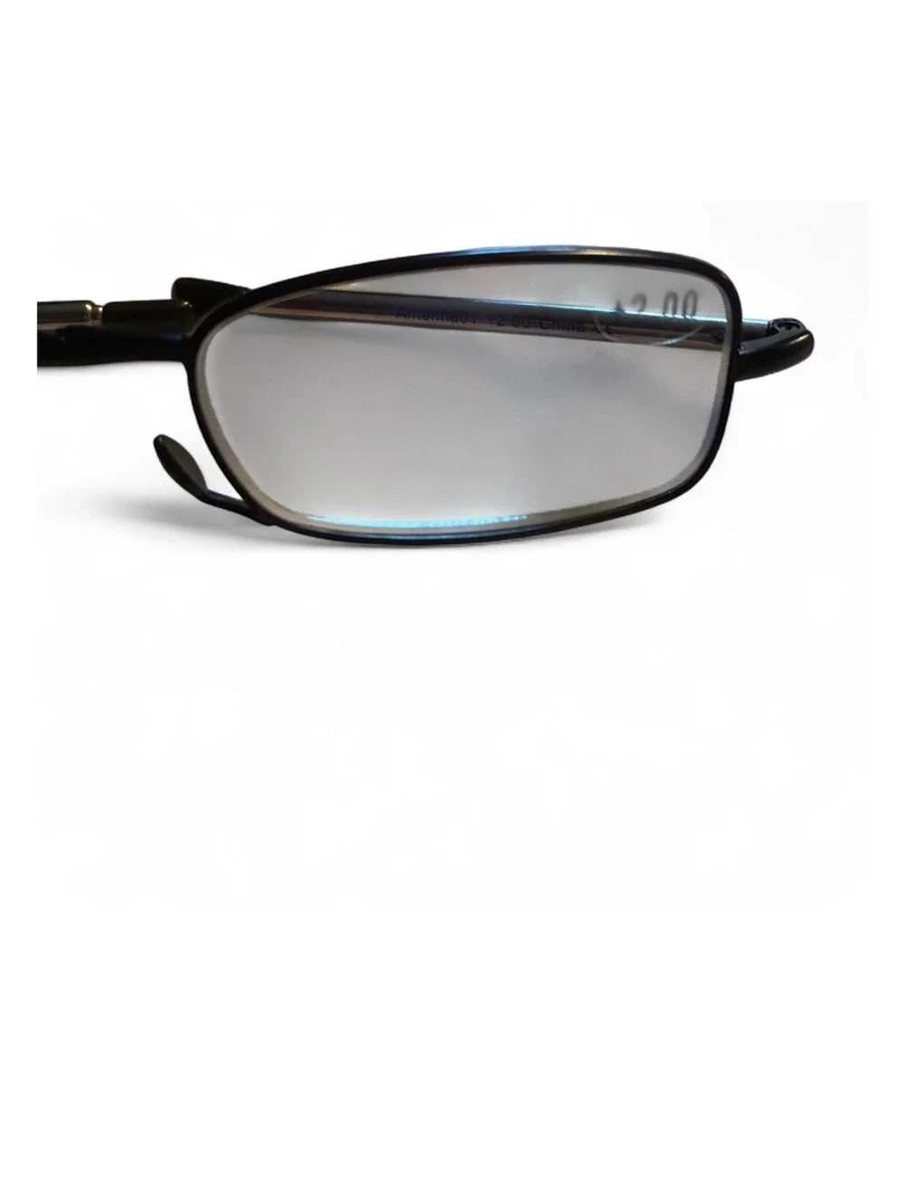 2 Pack MIYUI Compact Folding Reading Glasses +2.00 Diopter With Hardshell Cases